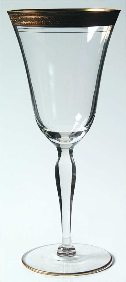 Bracelet (Stem #35) Water Goblet by Glastonbury - Lotus-1