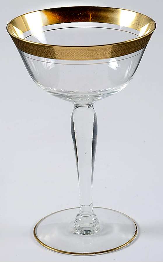 Bracelet (Stem #35) Champagne/Tall Sherbet by Glastonbury - Lotus-1