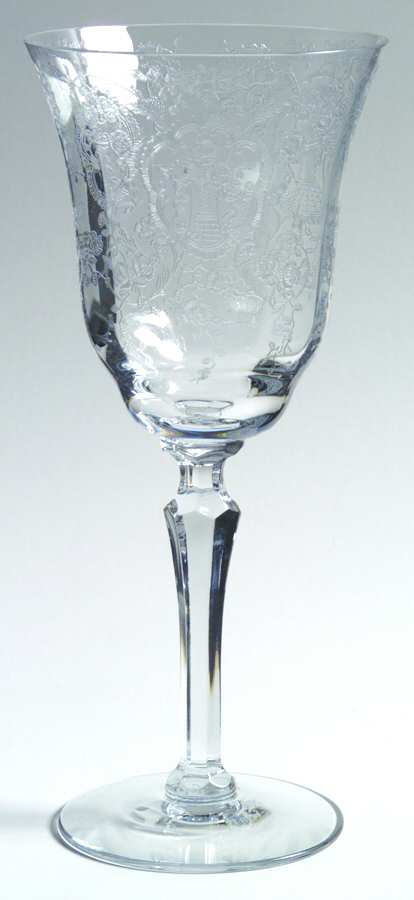 Bridal Bouquet Water Goblet by Glastonbury - Lotus-1