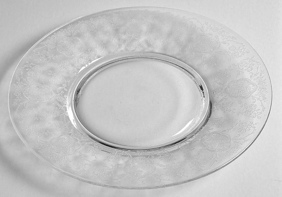 Bridal Bouquet (Stem #35) 8" Salad Plate by Glastonbury - Lotus-1