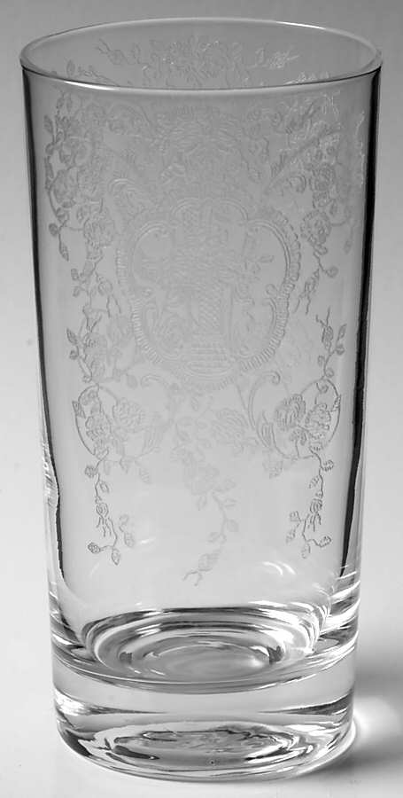 Bridal Bouquet (Stem #35) Highball Glass by Glastonbury - Lotus-1