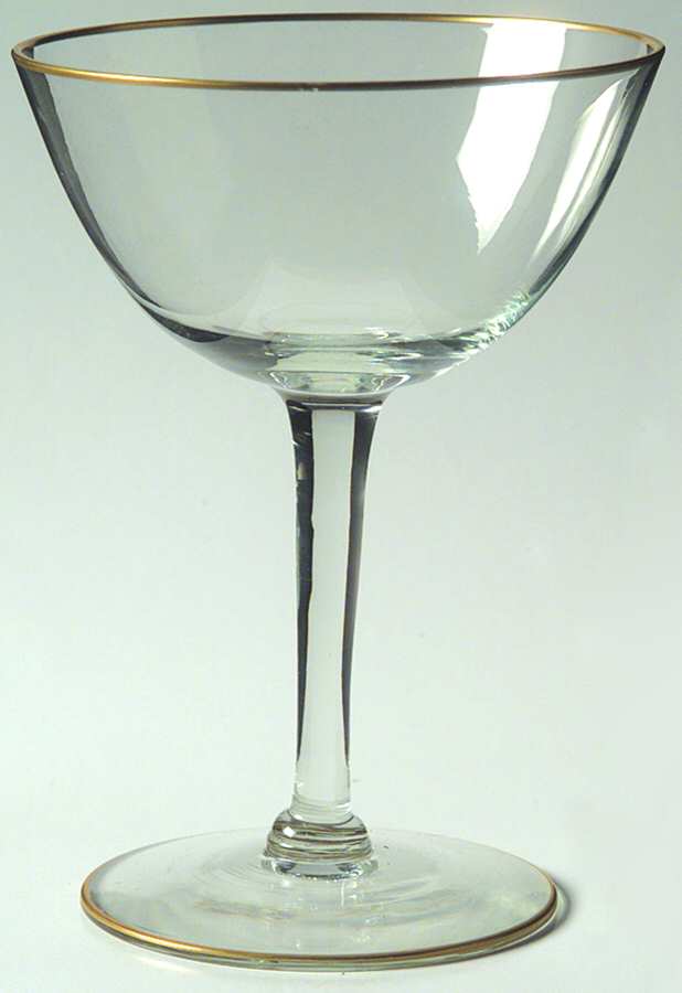 Bride's Choice Champagne/Tall Sherbet by Glastonbury - Lotus-1