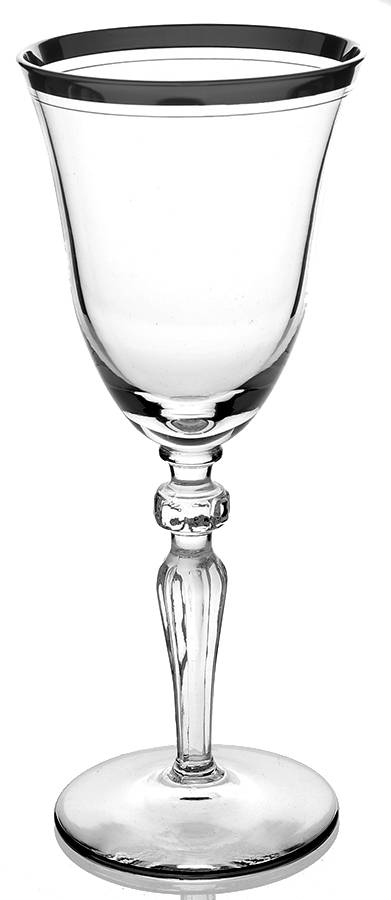 Brookmere Wine Glass by Glastonbury - Lotus-1