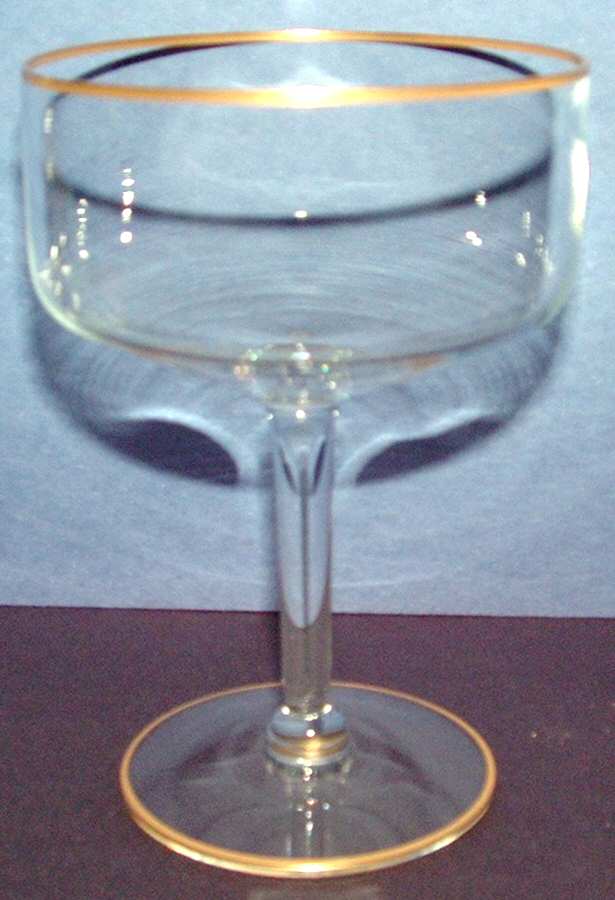 Brookdale Champagne/Tall Sherbet by Glastonbury - Lotus-1