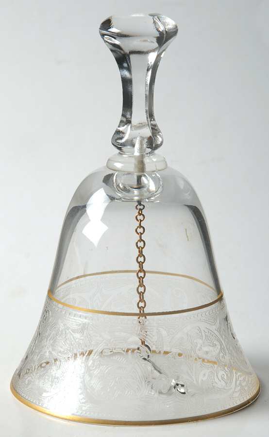 Brocade Gold (Stem L31) 4" Bell by Glastonbury - Lotus-1
