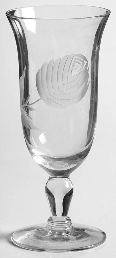 Carlton Rose Juice Glass by Glastonbury - Lotus-1
