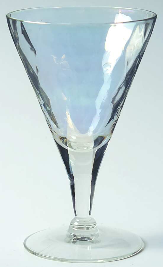 Catalina Iridescent Wine Glass by Glastonbury - Lotus-1