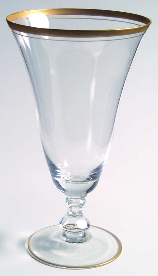 Colonial II (Stem 98, Gold Trim) Iced Tea by Glastonbury - Lotus-1