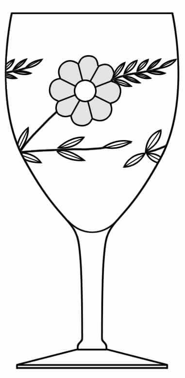 Cut 36 Water Goblet by Glastonbury - Lotus-1