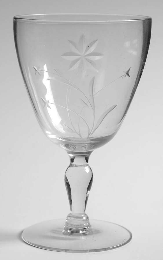 Cynthia Water Goblet by Glastonbury - Lotus-1
