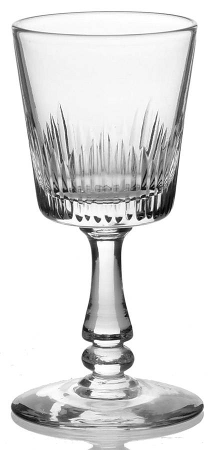 Dawn Cordial Glass by Glastonbury - Lotus-1
