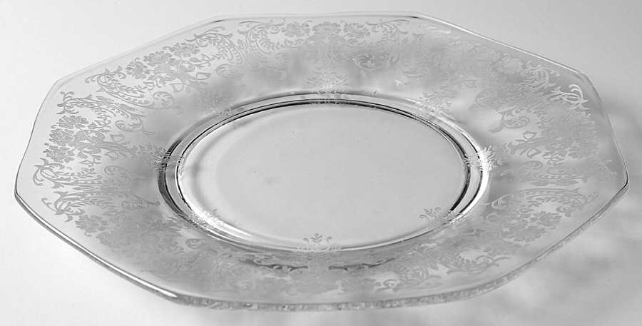 Dresden Luncheon Plate by Glastonbury - Lotus-1