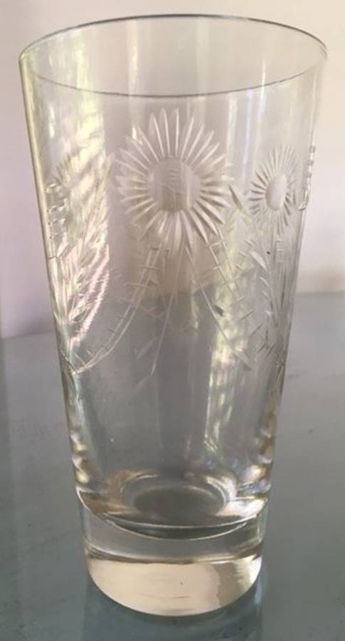 Duchess Flat Tumbler by Glastonbury - Lotus-1