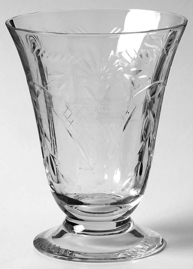 Eleanor Footed Tumbler by Glastonbury - Lotus-1