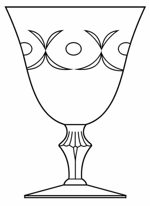 Entwine Water Goblet by Glastonbury - Lotus-1