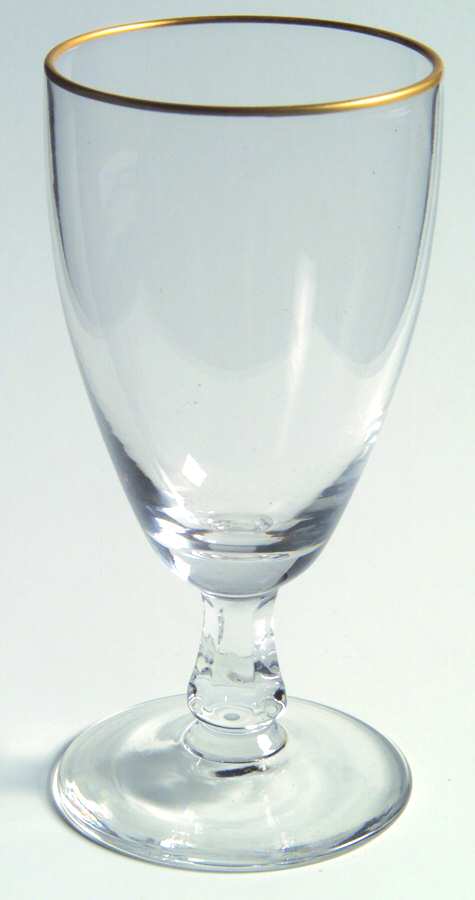 First Love Clear Juice Glass by Glastonbury - Lotus-1