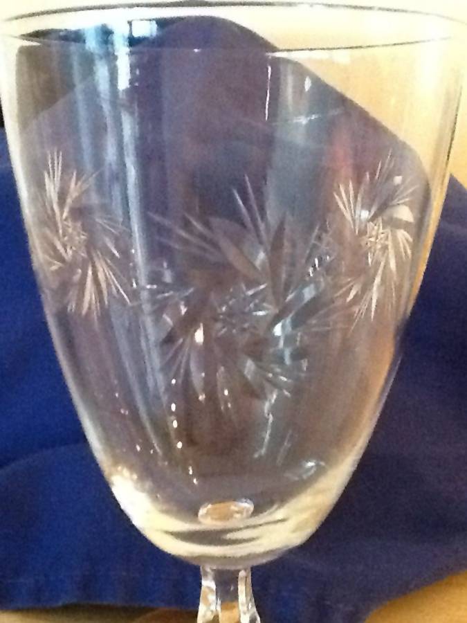 Flair Clear (Cut Star Design) Iced Tea by Glastonbury - Lotus-1
