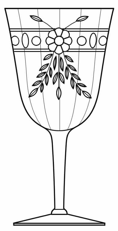 Florence Water Goblet by Glastonbury - Lotus-1