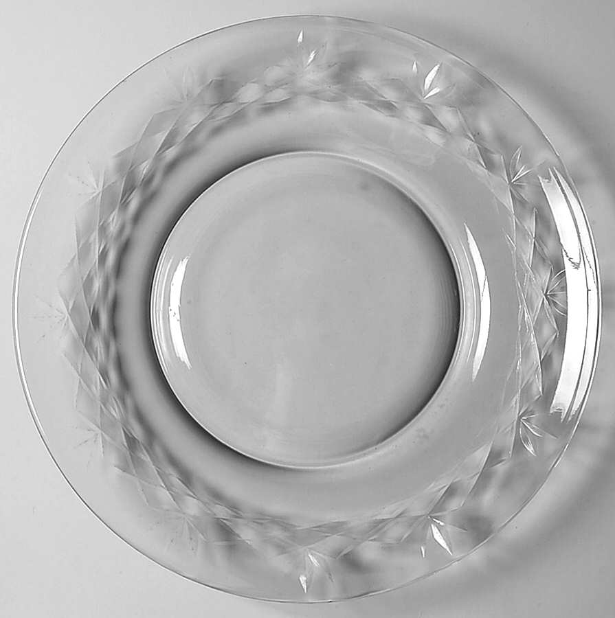 Florence Luncheon Plate by Glastonbury - Lotus-1
