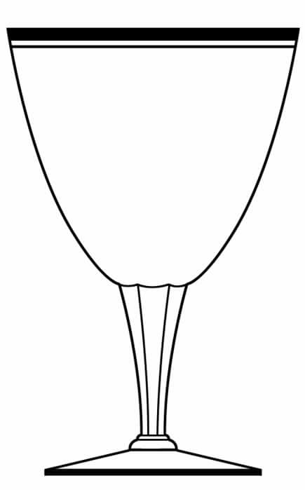 Fontana-Platinum Water Goblet by Glastonbury - Lotus-1