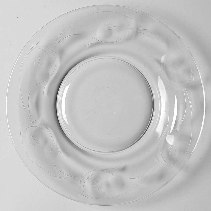 French Scroll Luncheon Plate by Glastonbury - Lotus-1