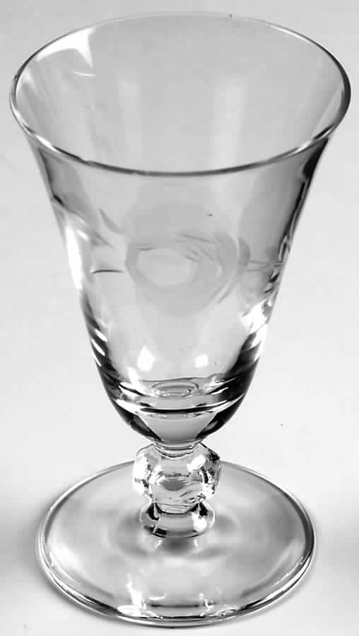 Garden Rose Juice Glass by Glastonbury - Lotus-1