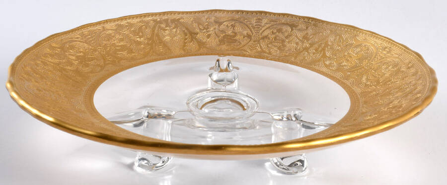 Georgian Gold 7" Three-Toed Nappy by Glastonbury - Lotus-1
