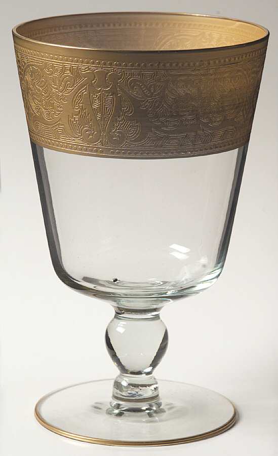 Georgian Gold Candy Dish No Lid by Glastonbury - Lotus-1