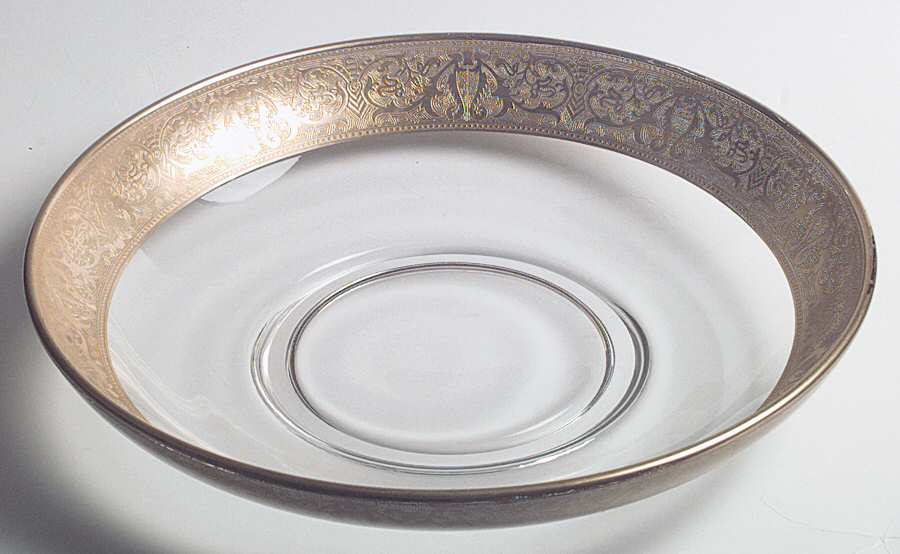 Georgian Gold 12" Cupped Bowl by Glastonbury - Lotus-1