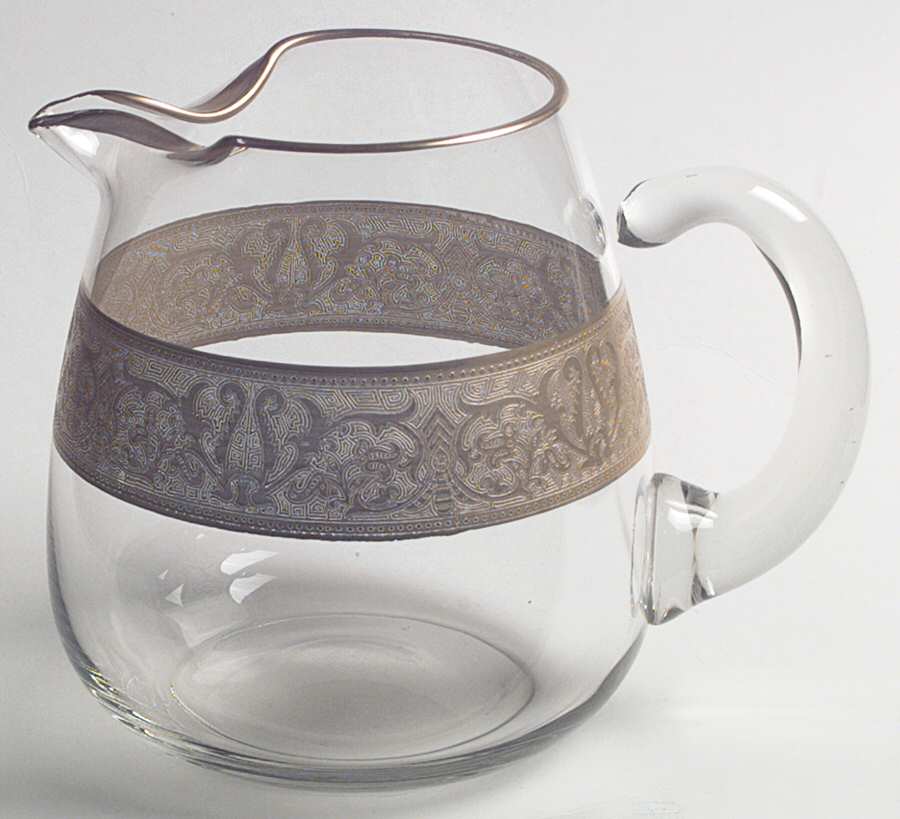 Georgian Gold 64 Oz Pitcher by Glastonbury - Lotus-1
