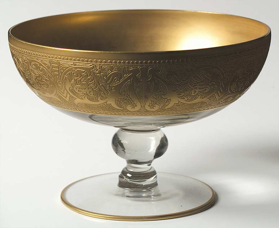 Georgian Gold Compote by Glastonbury - Lotus-1