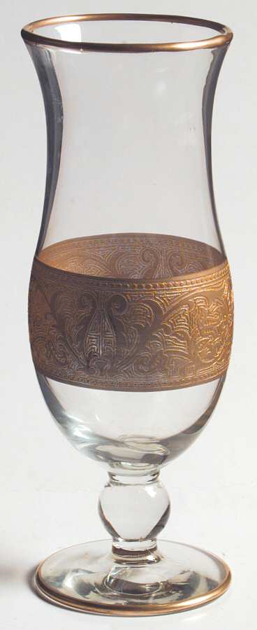 Georgian Gold 6" Flower Vase by Glastonbury - Lotus-1