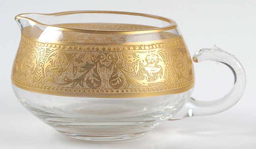 Georgian Gold Creamer by Glastonbury - Lotus-1