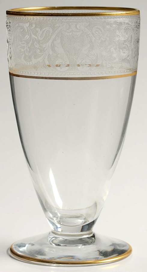 Gold Band (Decoration 889) Iced Tea by Glastonbury - Lotus-1