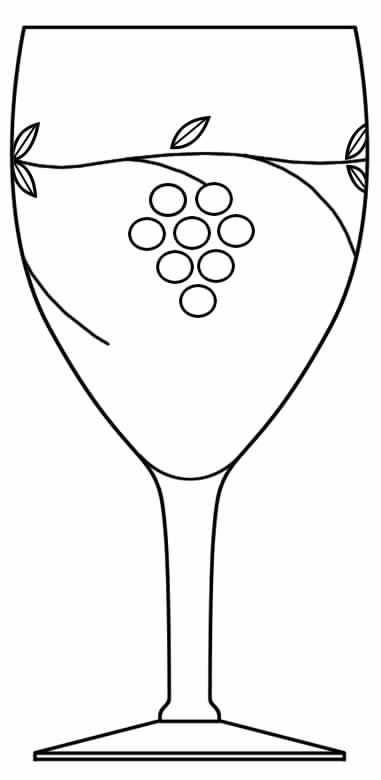 Grape Water Goblet by Glastonbury - Lotus-1