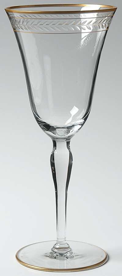 Grenoble (Stem #35) Water Goblet by Glastonbury - Lotus-1