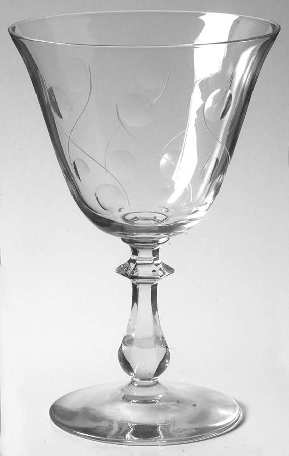Harmony Water Goblet by Glastonbury - Lotus-1