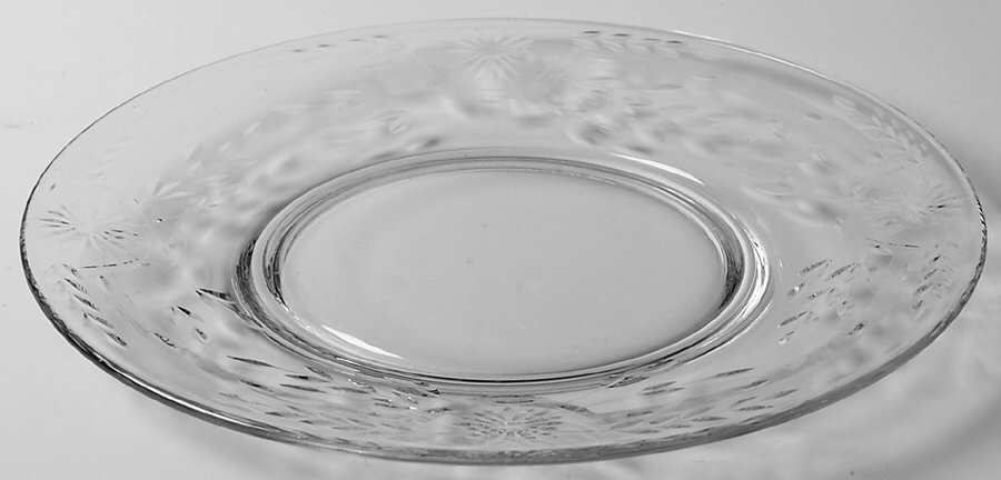 Hostess (Stem 75, Cut 17) 7" Salad Plate by Glastonbury - Lotus-1
