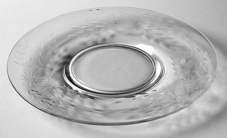 Hostess (Stem 75, Cut 17) Bread & Butter Plate by Glastonbury - Lotus-1