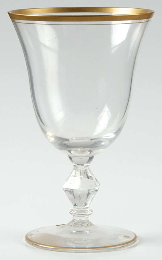 Jefferson Water Goblet by Glastonbury - Lotus-1