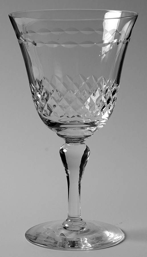 Kent Water Goblet by Glastonbury - Lotus-1