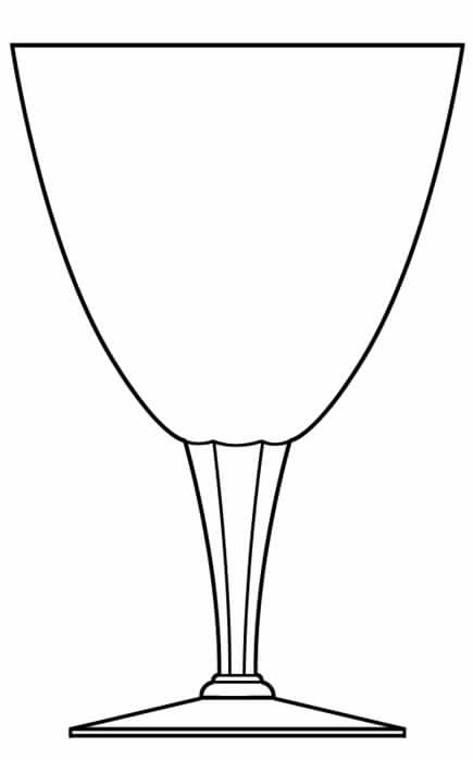 L18 Water Goblet by Glastonbury - Lotus-1