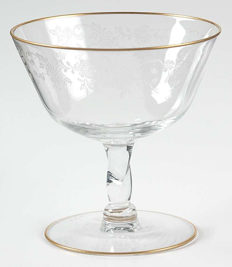 L25-1 Champagne/Tall Sherbet by Glastonbury - Lotus-1