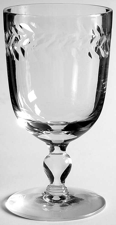 Laurel Wreath Juice Glass by Glastonbury - Lotus-1