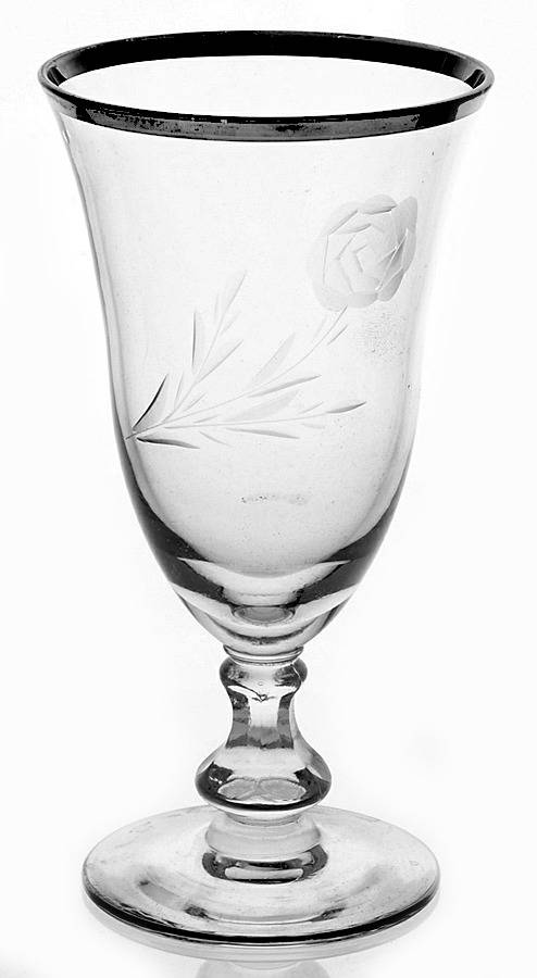 Lotus Rose Juice Glass by Glastonbury - Lotus-1