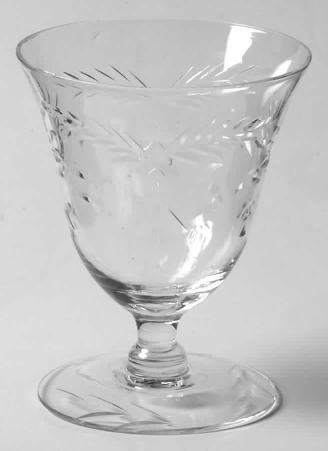 Majesty (Stem 36, Cut 24) Oyster or Fruit Cocktail by Glastonbury - Lotus-1