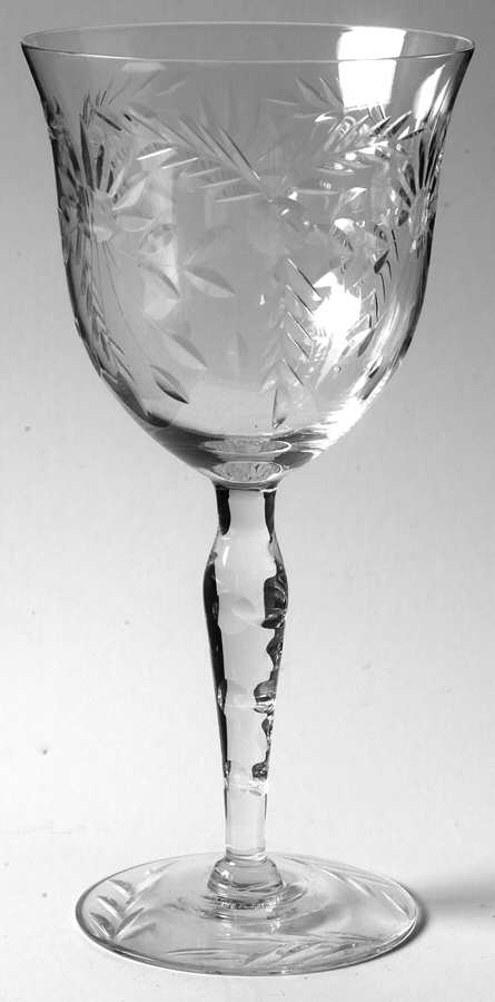 Majesty (Stem 36, Cut 24) Water Goblet by Glastonbury - Lotus-1