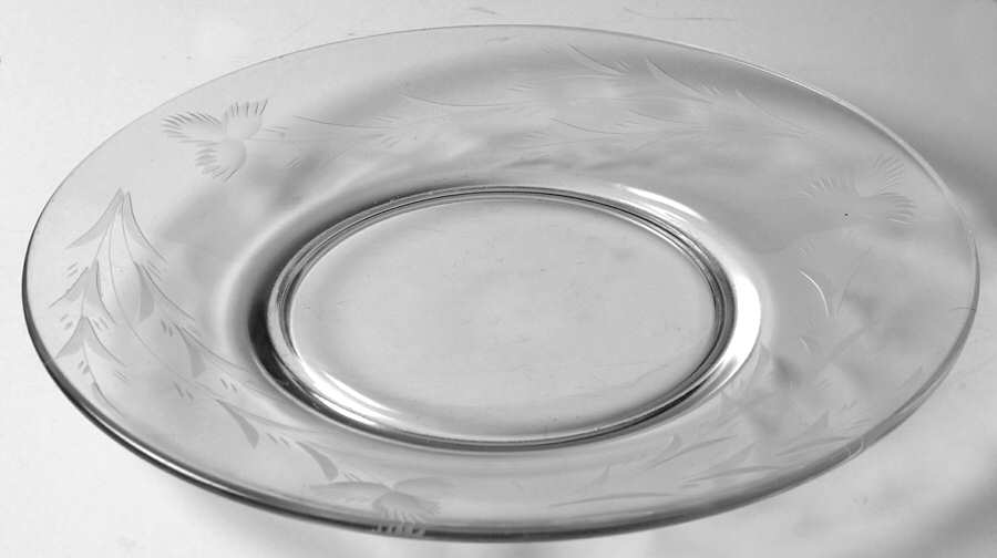 Marty Luncheon Plate by Glastonbury - Lotus-1