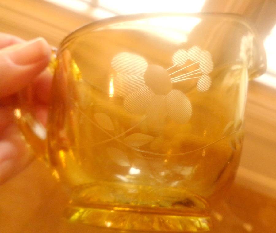 Marie Pink Creamer by Glastonbury - Lotus-1
