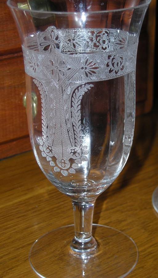 Martha Footed Tumbler by Glastonbury - Lotus-1